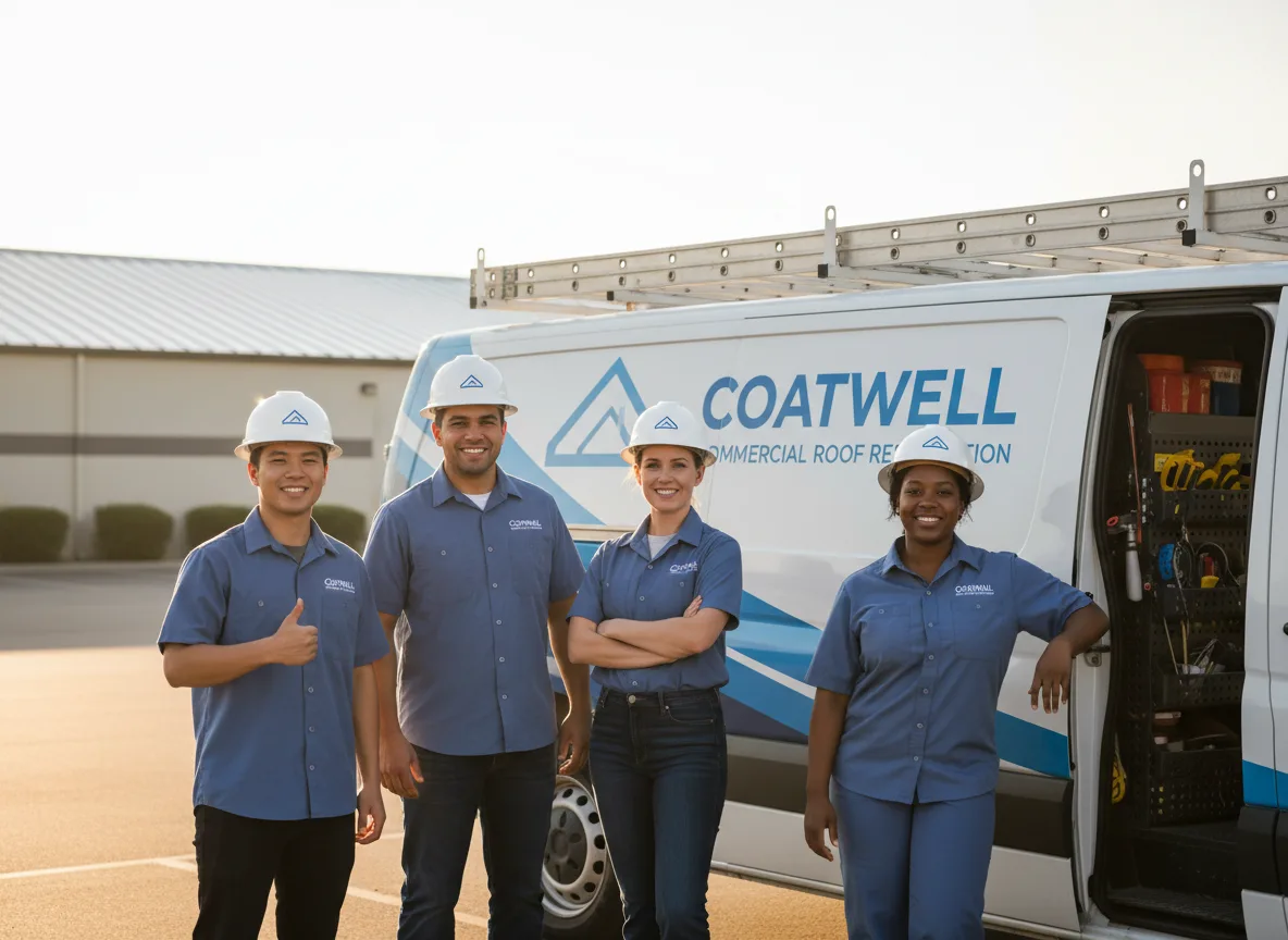 Commercial roof coating company in Ada, MN
